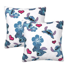 Housses de coussin Stitch, 56 x 56 cm, lot de 2