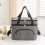 Outdoor Double-Layer Storage Bag for Camping and Picnic Use 3