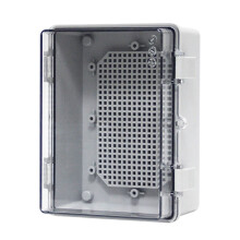 Plastic Transparents Cover Mount Din Rail Enclosures-179x130x90