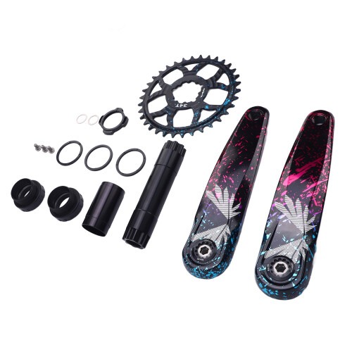 Hollow Split Crank for MTB Riding