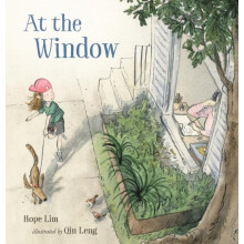 At the Window by Hope Lim Hardcover Book