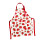 Strawberry Pattern Children Apron Adjustable Strap For Baking-L 1
