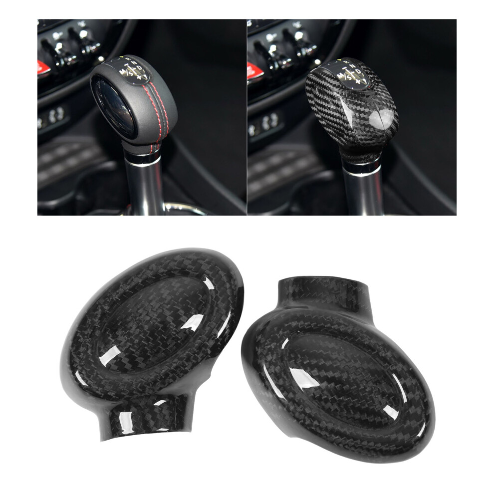 Carbon Fibre Gear Shift Knob Trim For F54 F60 7340572983626