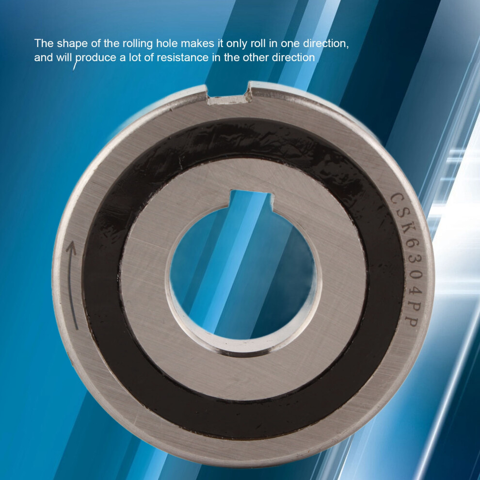 Rigid One-Way Bearing 20X52x15mm Keyway 6304 7340572965103