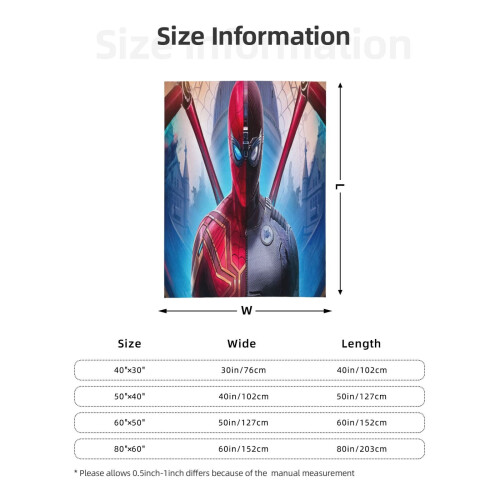 Spider-Man Fleecedecke, superweich, 102 x 76 cm 2