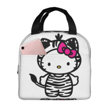 Borsa termica riutilizzabile impermeabile di Hello Kitty