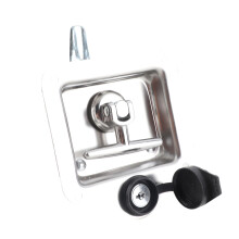 Stainless T Handle Latch with Keys Lock