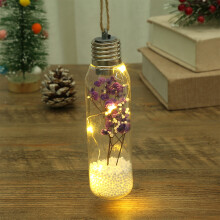 Guirlande lumineuse de Noël AURIGATE en forme de bouteille, avec bouchon féerique de 10 m