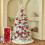 Mini boules de Noël rouges en plastique (24 pièces) 1