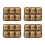 Unique Cow encouraged refrigerator Tray For-Brown 4 pack 1