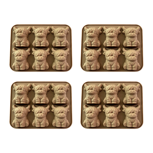 Unique Cow encouraged refrigerator Tray For-Brown 4 pack