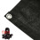 Toile d'ombrage noire 70 % anti-UV avec œillets 1