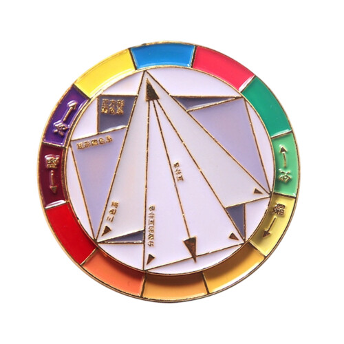 Accessoire de broche de roue de correspondance de couleur-1
