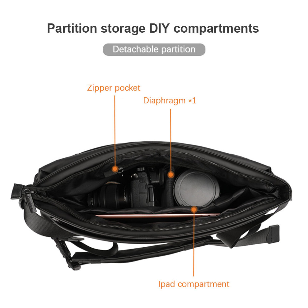 Cwatcun Pb008 6L Crossbody Camera Bag Waterproof 7340572973740