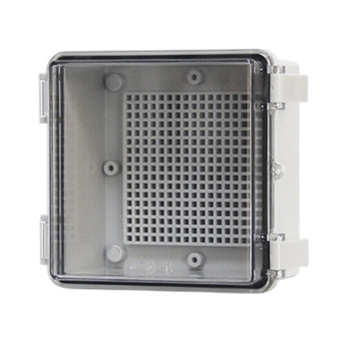 Hinged Plastic Enclosure Waterproof Power Electrical-131x130x75