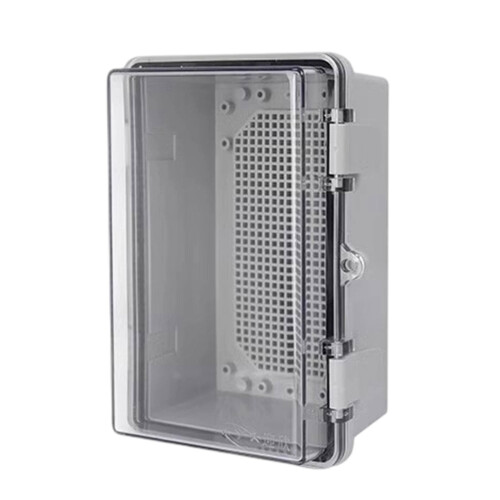 Plastic Transparents Cover Mount Din Rail-210x130x110