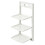 Not Drill Hanging Kitchen Shelf 3 Layer Foldable Rack-White 1