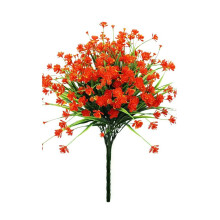 Fleurs artificielles d'extérieur, arbustes verts de 31 cm