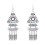 Boucles d'oreilles à franges bohèmes en alliage robuste avec-B 1