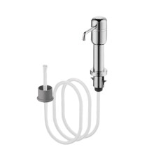Simple Clicks Soap Dispenser Easyly Attach Foams Soap-Silver A