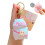 Mini Bubble Blowing Sensory Toy Keychain-pink and white panda 1