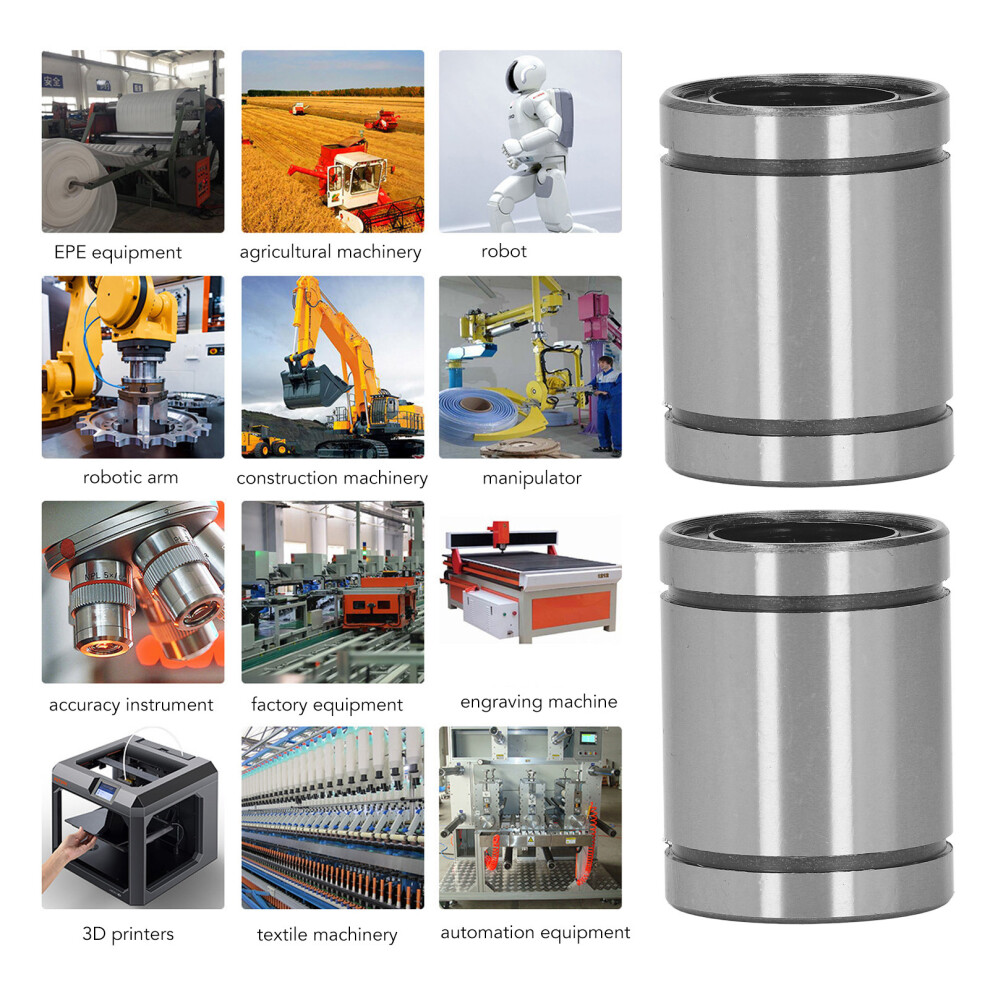 LM20UU x4 Linear Motion Bearing 20mm ID