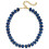 Handmade Long Beaded Strand Necklace Versatile Bohemian-Blue 1