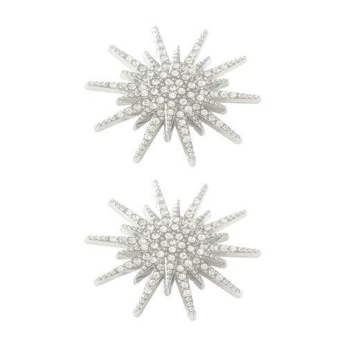 Broche en forme d'étoile avec accessoires en cristal pour-2