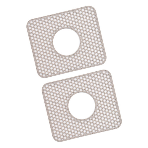 Plaques d'évier en caoutchouc de qualité supérieure-Gris clair