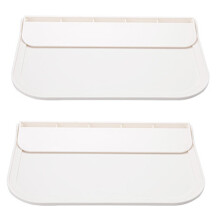 Étagère murale pliable en plastique (2 pièces)