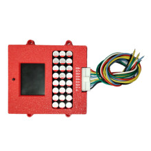 Geavanceerde LiFePO4-batterijbalancer met een-Rood 8S