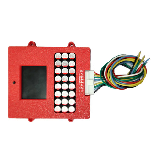 Professioneller Lithium-Batterie-Balancer 4S/8S mit-Rot 8S