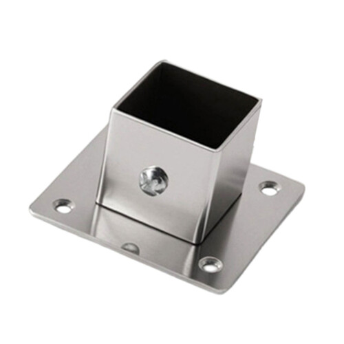 Base de brides en acier inoxydable robuste, support de-40mm