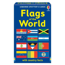 Spotters Cards Flags of the World by Phillip Clarke Paperback Book