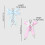 Stylish Star Pattern Bowknot Dot Musical Note Keyring-Pink 4