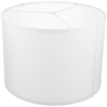 Suspension d'intérieur blanche avec abat-jour tambour détachable