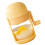 Practical Plastic Ice Processor No Power Required Makes-Yellow 1