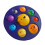 Silicone Bubble Fidget Toy Portable 1