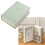Livre de solutions de rangement de bijoux en PU polyvalent,-Bleu 3