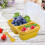 Viflosae Bento Box Wiederverwendbare Silikon Faltbare Lunchbox Set 1