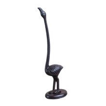 Freestanding Paper Roll Holder Animal Shape Decorative-flamingo