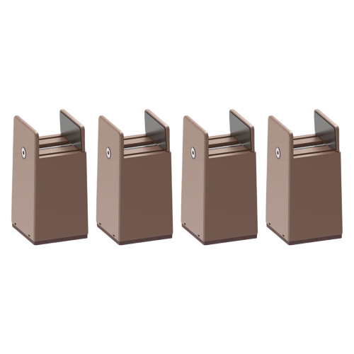 Multipurpose Plastic Stool Seat-brown Increased by 100mm