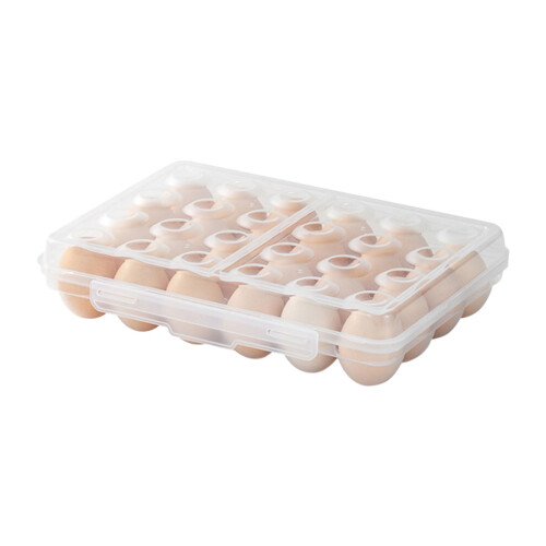 Stapelbara ägghållare för kylskåp, 12-pack 1