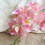 Bouquet de fleurs de soie d'orchidées Phalaenopsis (1 pièce) 1