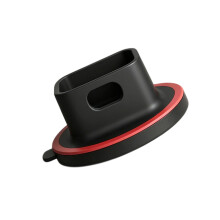Support flexible pour tableaux de bord de voiture en-noir rouge