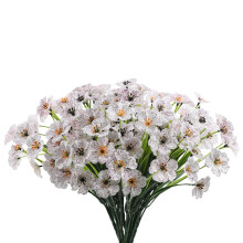 Bouquet de fleurs artificielles réaliste (2 pièces)