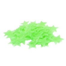 Autocollants muraux flocons de neige de Noël phosphorescents (50 pièces)