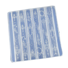 Moules en Silicone pour Nail Art, modèle, outil de-B742