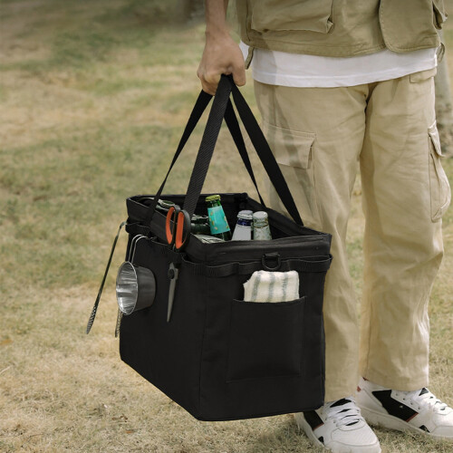 Contenitore pieghevole da esterno per campeggio e picnic, grande