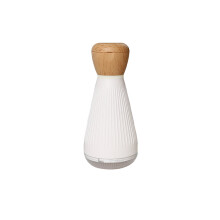 Ensemble moulin à sel et à poivre avec manche en bois, 17 cm